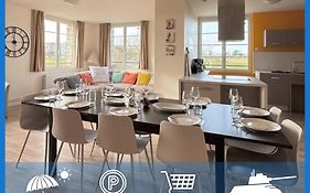 Les Sables D'Or Grand Apt Lumineux Bien Equipe 1Er Etage Vue Panoramique Sur Campagne Pres Superette, A 600 M Plage Proche Omaha Beach Et Pointe Du Hoc Parking Gratuit, Garage A Disposition